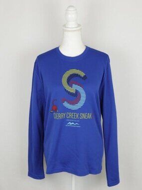 Cherry Creek Sneak 2016 Adult Unisex Medium Blue Graphic Long Sleeve Tech Tee